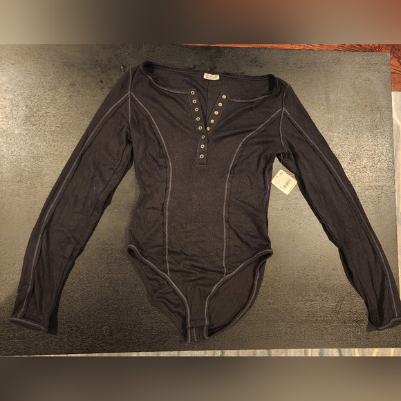 NWT Free People Sloane Bodysuit - Picture 6 of 9